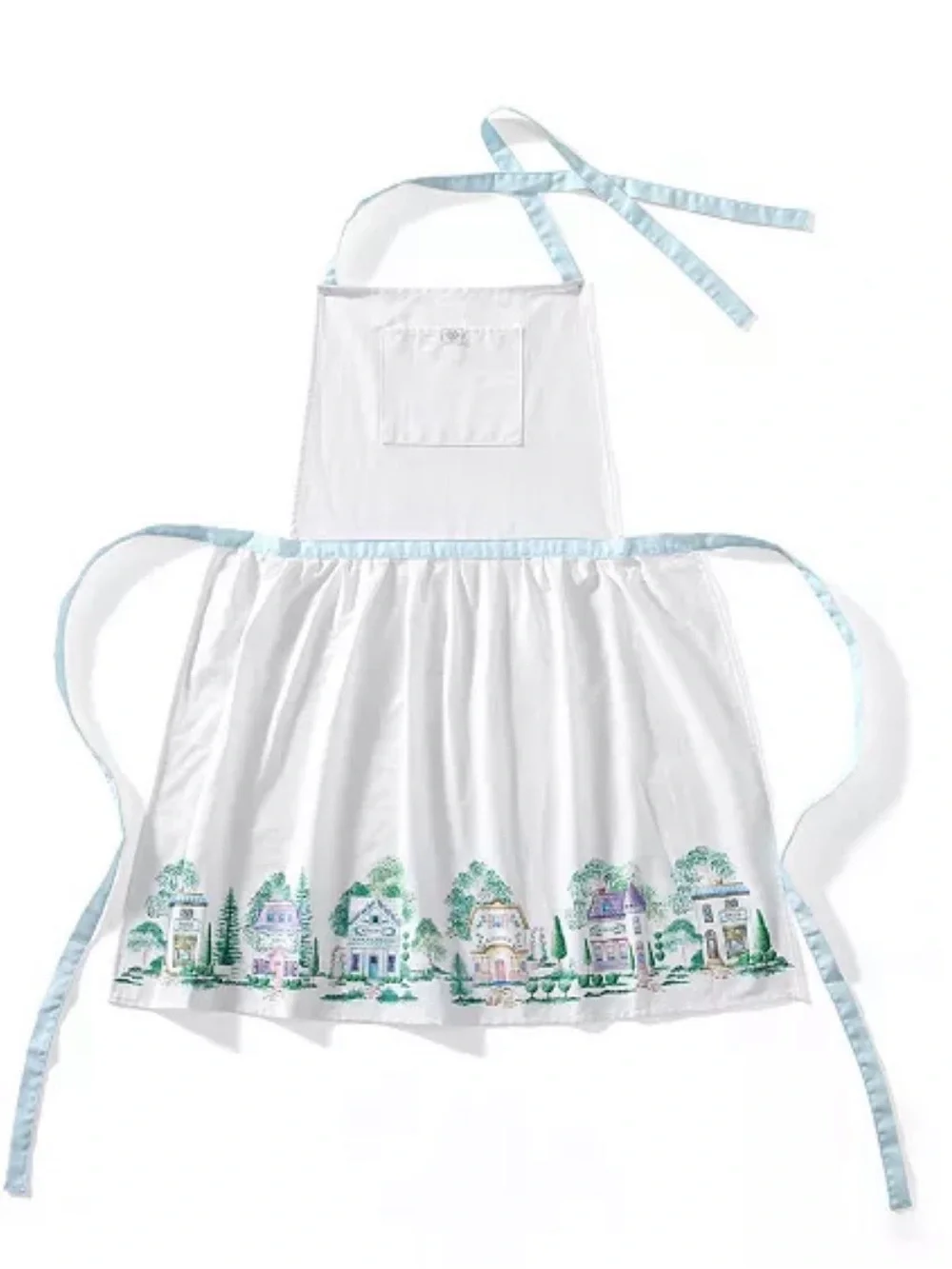 Lenox Spice Village 5-Piece Kitchen Gift Set | Apron, Oven Mitts, Kitchen Towels